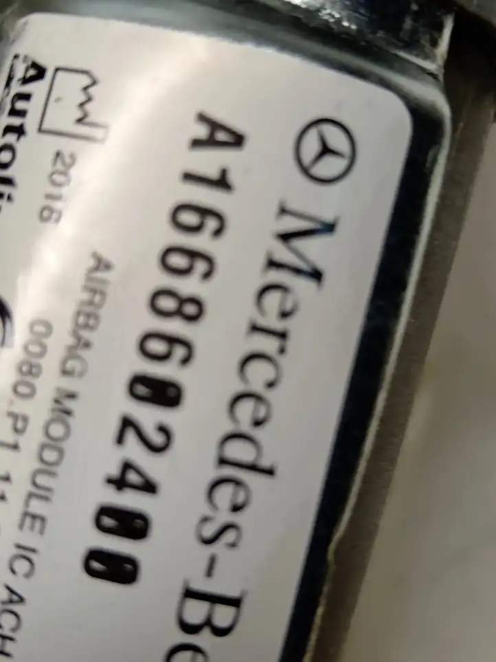 Mercedes-Benz GL X166 (2013 - 2019) A1668602400 Боковая подушка безопасности шторка — фото 3