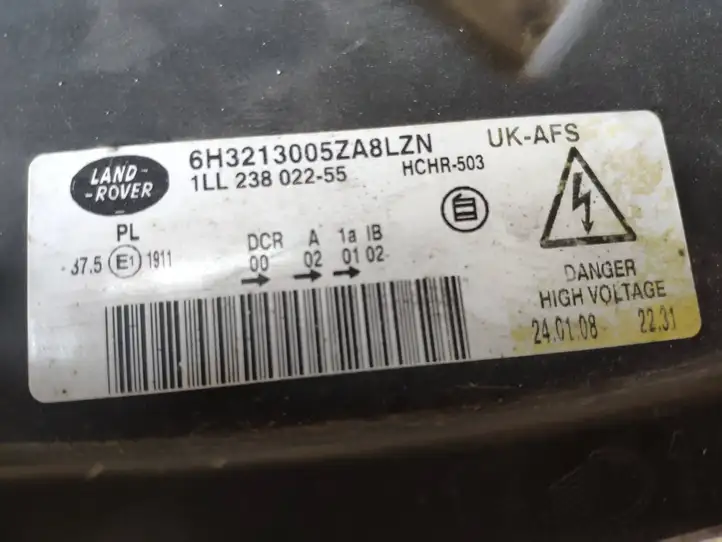 Land Rover Range Rover Sport L494 (2009 - 2013) 6H3213005ZA8LZN Передняя фара — фото 4