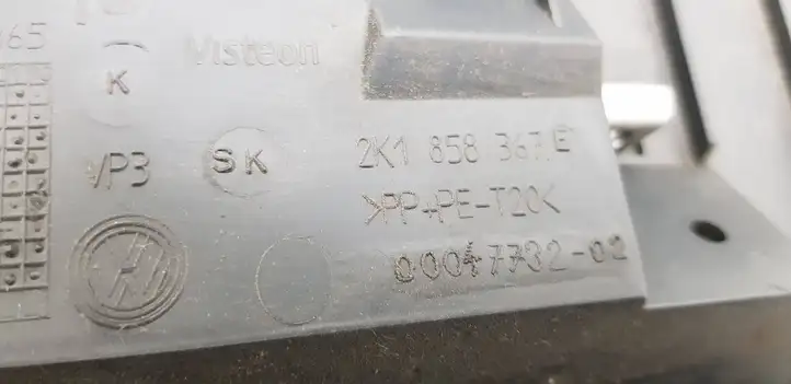 Volkswagen Caddy (2010 - 2015) 2K1858365K Боковая отделка панели приборов — фото 4