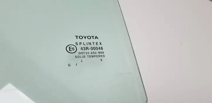Toyota Avensis T250 (2006 - 2009) 43R00048 Стекло задней двери — фото 2