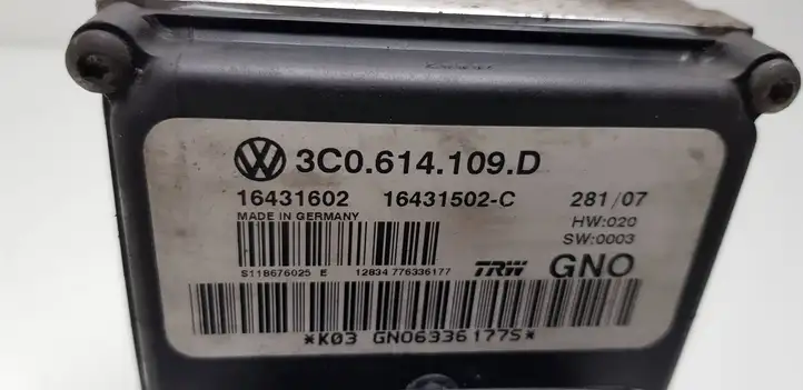 Volkswagen PASSAT B6 (2005 - 2010) 3C0614109D ABS блок — фото 4