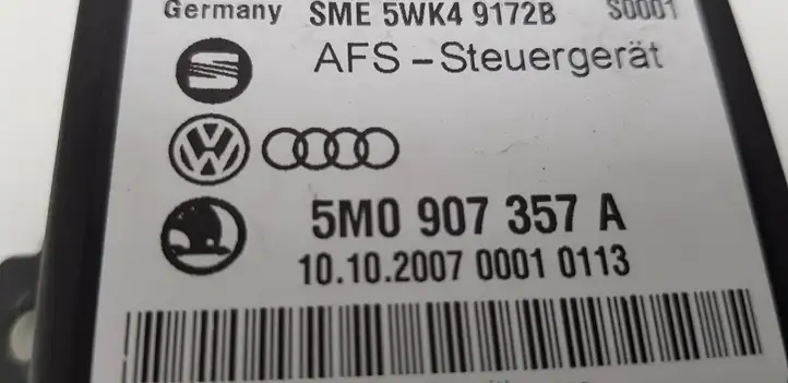 Volkswagen PASSAT B6 (2005 - 2010) 5M0907357A Блок управления светом — фото 4
