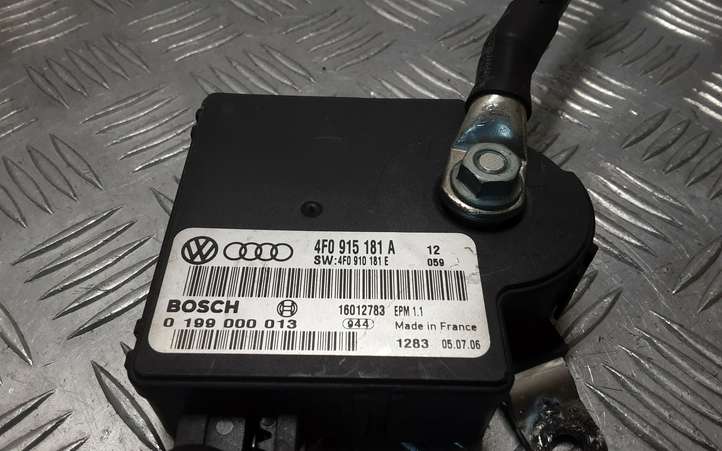Audi A6 (2004 - 2008)  4F0915181A Минусовый провод (аккумулятора)