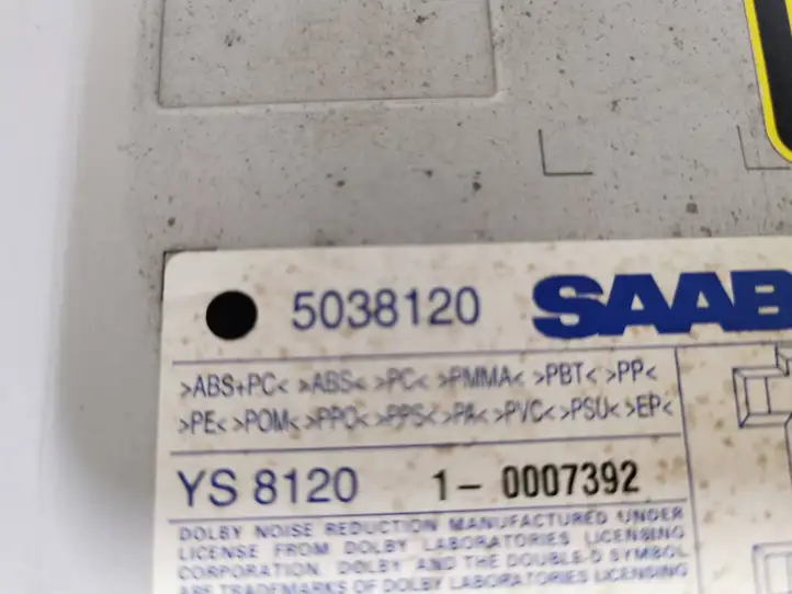Saab 9-5 (1998 - 2005) 5038120 Магнитола / мультимедийная система — фото 2