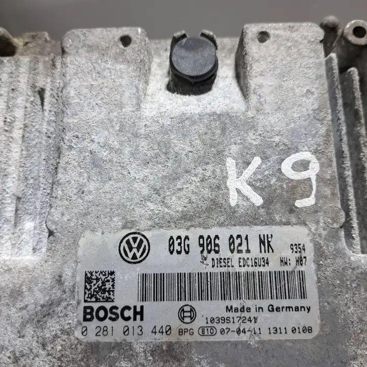 Volkswagen PASSAT B6 (2005 - 2010) 03G906021NK Блок управления двигателем (ЭБУ) — фото 2