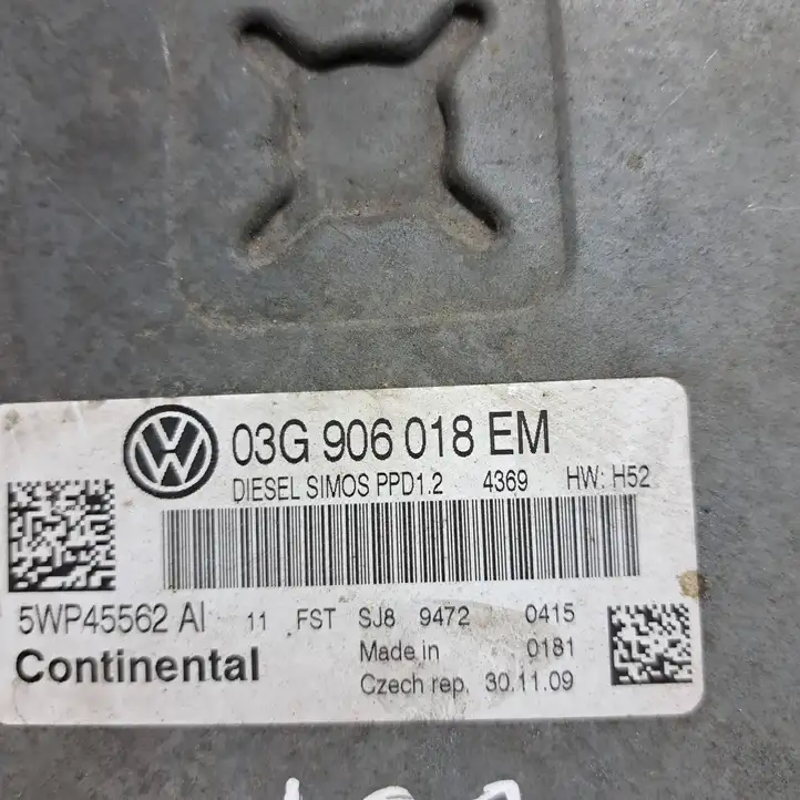 Volkswagen PASSAT B6 (2005 - 2010) 03G906018EM Блок управления двигателем (ЭБУ) — фото 2