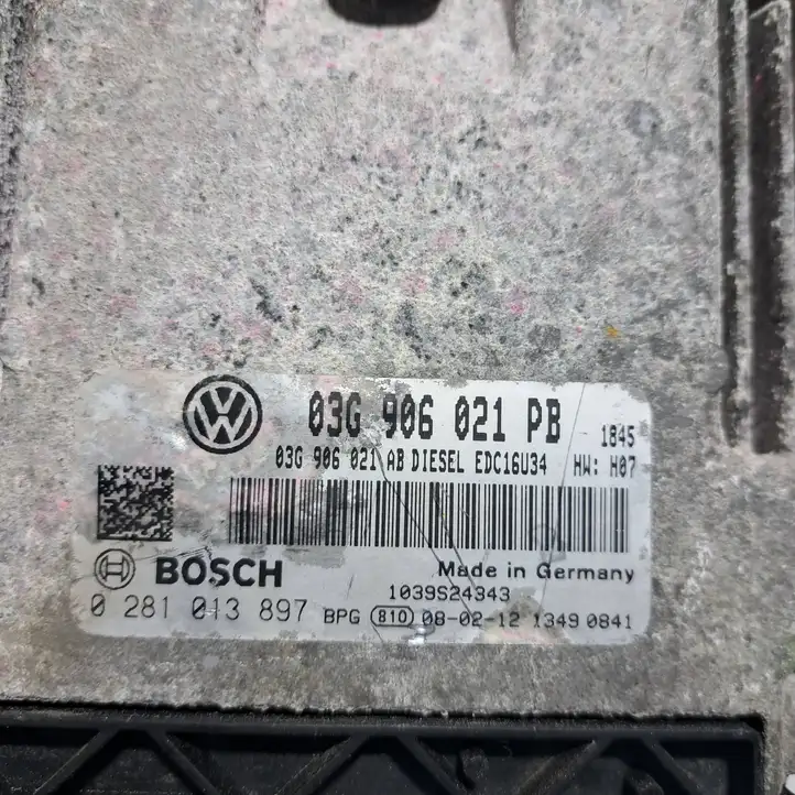 Volkswagen PASSAT B6 (2005 - 2010) 03G906021PB Блок управления двигателем (ЭБУ) — фото 2