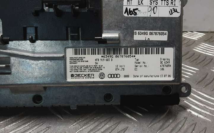 Audi A6 (2004 - 2008)  4F0919603B Экран/ дисплей / маленький экран