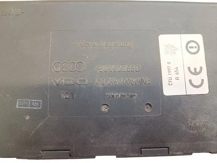 Audi A6 S6 C5 4B (2001 - 2004) 4B0962258D Модуль комфорта — фото 2