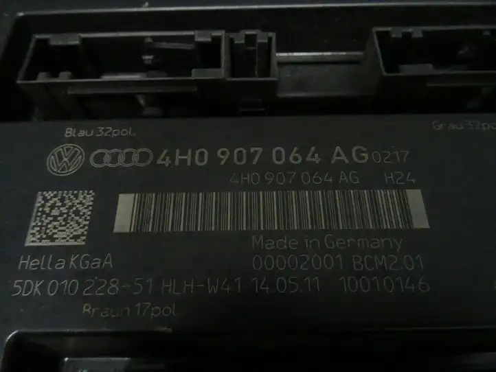 Audi A8 S8 D4 4H (2013 - 2017) 4H0907064AG Модуль комфорта — фото 2