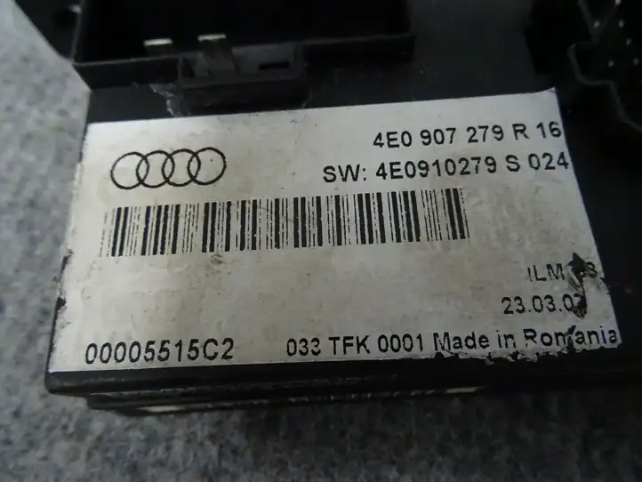 Audi A8 S8 D3 4E (2005 - 2007) 4E0907279R Модуль комфорта — фото 2