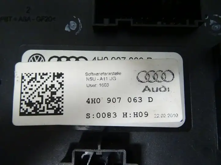 Audi A7 S7 4G (2010 - 2014) 4H0907063D Модуль комфорта — фото 4