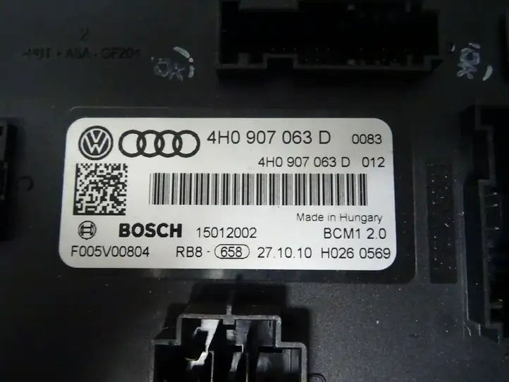 Audi A7 S7 4G (2010 - 2014) 4H0907063D Модуль комфорта — фото 4