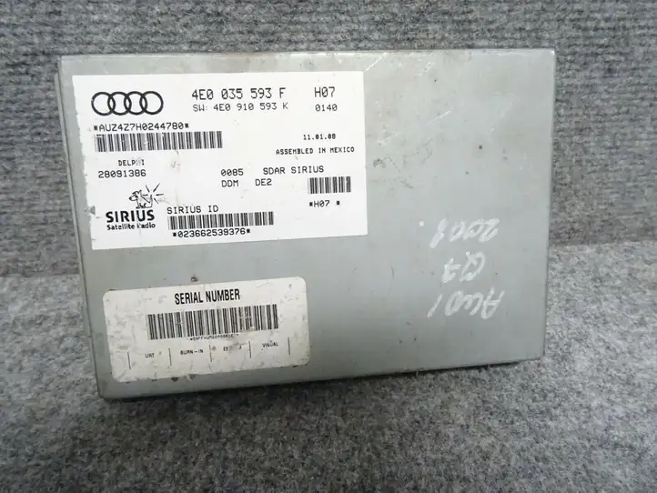 Audi Q7 4L (2005 - 2009) 4E0035593F Прочие блоки управления — фото 1