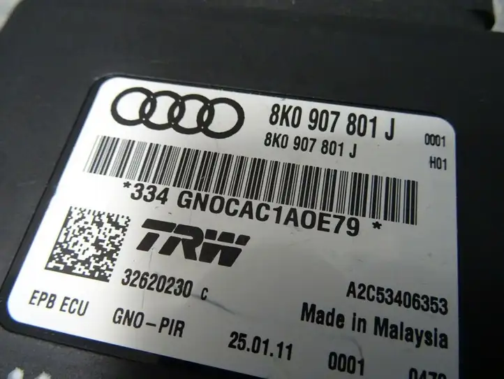 Audi A4 S4 B8 8K (2011 - 2015) 8K0907801J Блок управления стояночным тормозом — фото 2