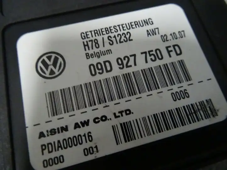 Volkswagen Tiguan (2007 - 2011) 09G927750FD Блок управления АКПП — фото 3