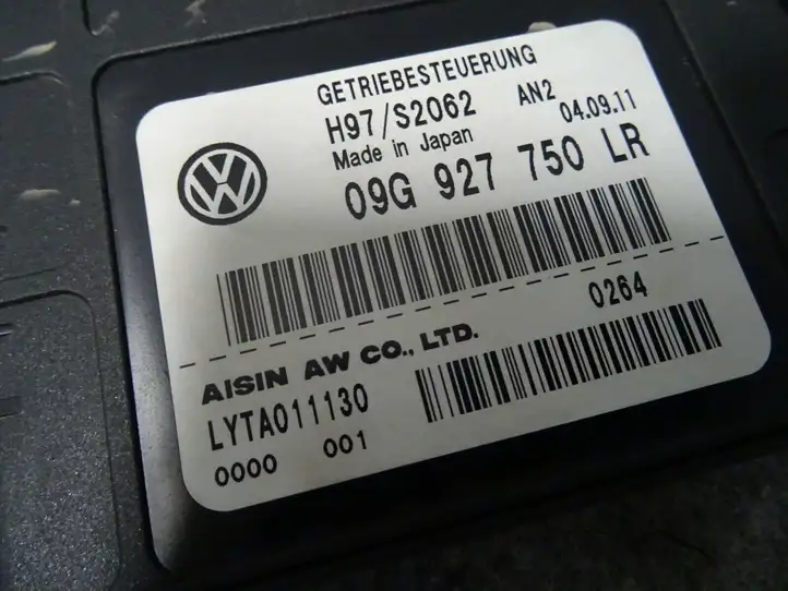 Volkswagen PASSAT B7 (2011 - 2014) 09G927750LR Блок управления АКПП — фото 2