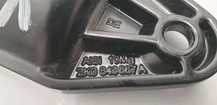 Volkswagen Caddy (2010 - 2015) 2K0843667A Петля замка раздвижной двери — фото 3