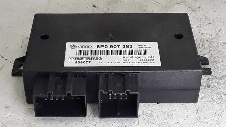 Volkswagen PASSAT B6 (2005 - 2010)  8P0907383 Блок управления крюка для прицепа