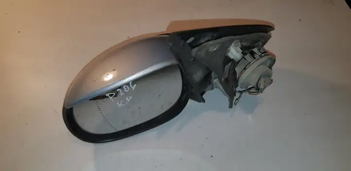 Peugeot 206 (1998 - 2012) 015816 Боковое зеркало с электроприводом — фото 1