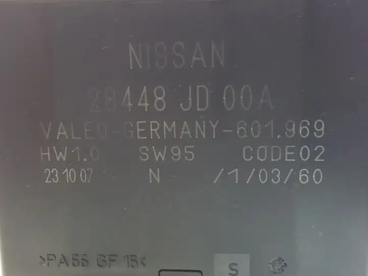 Nissan Qashqai (2006 - 2010) 28448JD00A Блок управления парктрониками — фото 4