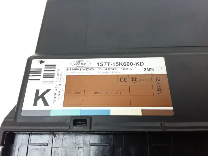 Ford Focus (1998 - 2004) 1S7T15K600KD Модуль комфорта — фото 7