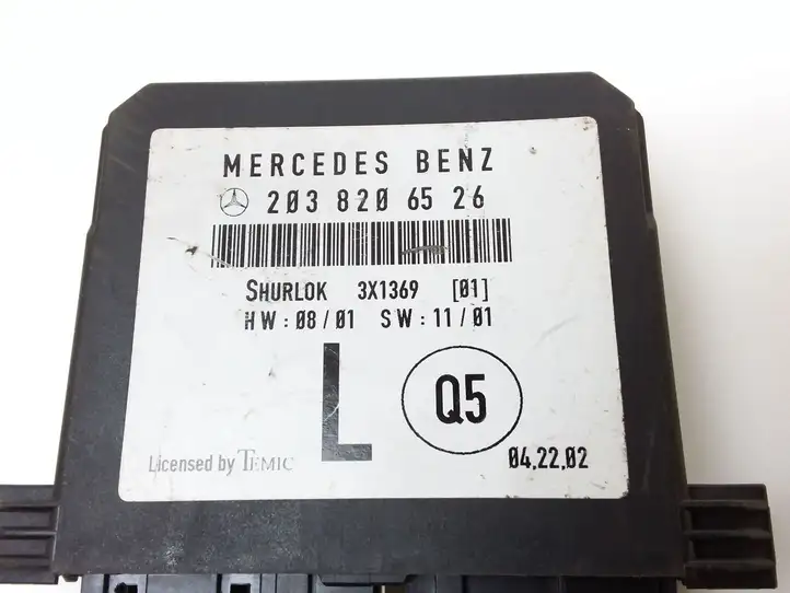 Mercedes-Benz C W203 (2000 - 2007) 2038206526 Блок управления дверью — фото 6