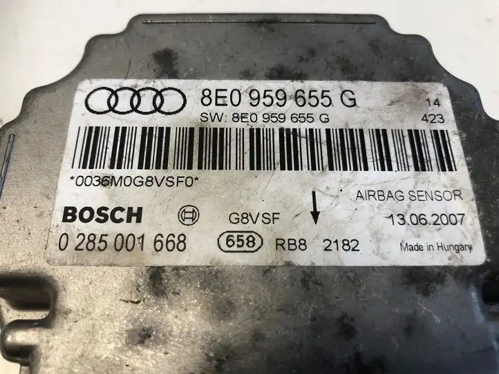 Audi A4 S4 B7 8E 8H (2004 - 2009) 8E0959655G Блок управления SRS — фото 4