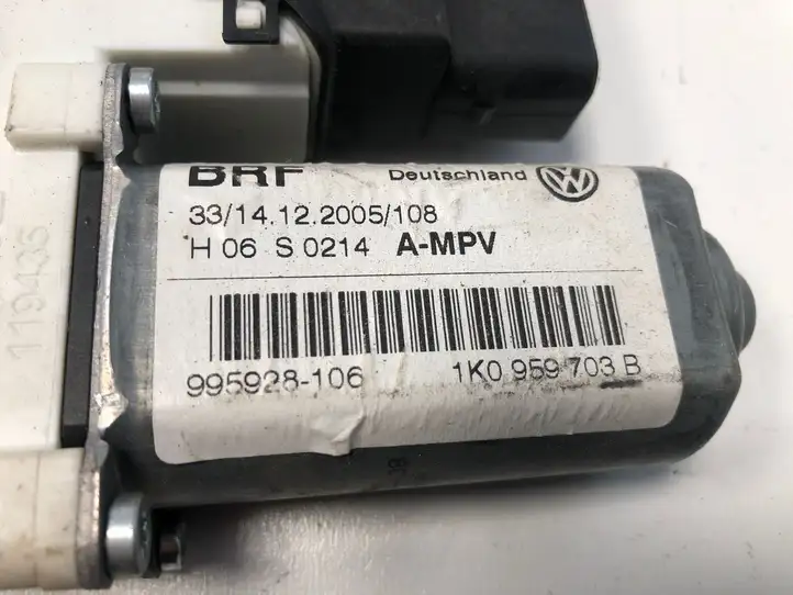 Volkswagen Golf V (2003 - 2009) 1K0959703B Стеклоподъемник задней двери — фото 2