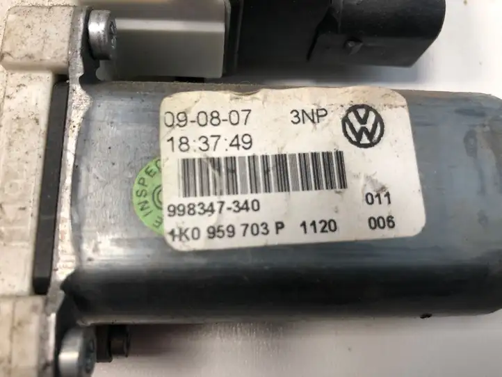 Volkswagen Golf V (2003 - 2009) 1K0959703P Стеклоподъемник задней двери — фото 3