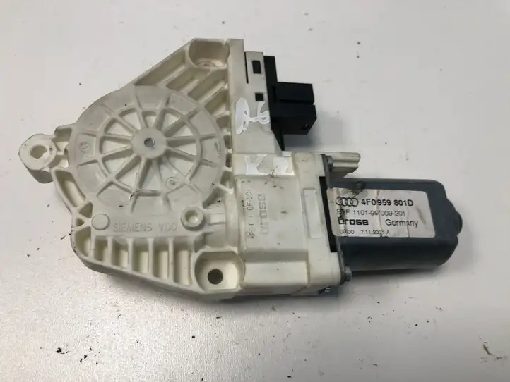 Audi A6 S6 C6 4F (2004 - 2008) 4F0959801D Стеклоподъемник задней двери — фото 1