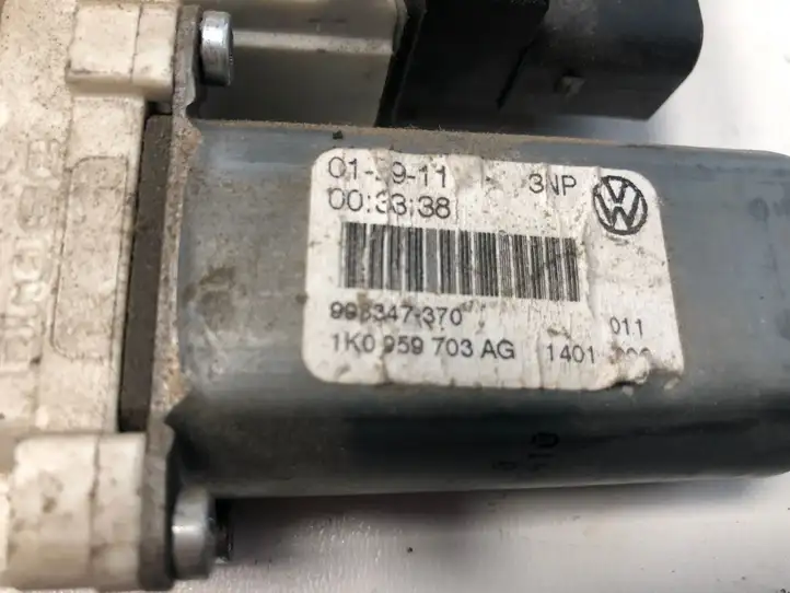 Volkswagen Golf V (2003 - 2009) 1K0959703AG Стеклоподъемник задней двери — фото 2