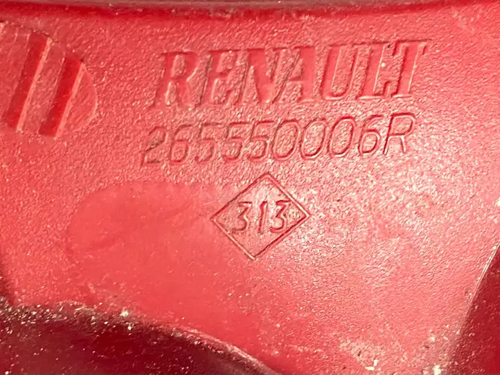 Renault Laguna III (2007 - 2015) 265500006R Задний фонарь в крышке багажника — фото 3