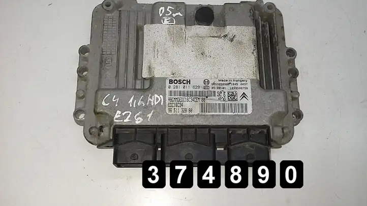 Citroen C4 (2004 - 2008) 1600hdi96511328800281011629 Блок управления двигателем (ЭБУ) — фото 1