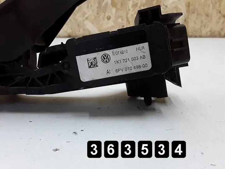 Volkswagen PASSAT B7 (2011 - 2014) 2000tdi 1k1721503ab euro Педаль акселератора — фото 4