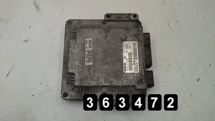 Peugeot 607 (2000 - 2004) 2200hdi 9648268180 0281010880 Блок управления двигателем (ЭБУ) — фото 2