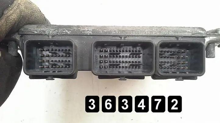 Peugeot 607 (2000 - 2004) 2200hdi 9648268180 0281010880 Блок управления двигателем (ЭБУ) — фото 5