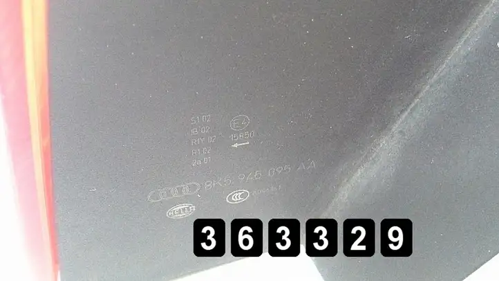 Audi A4 S4 B8 8K (2011 - 2015) 8k5945095aa Задний фонарь в кузове — фото 6