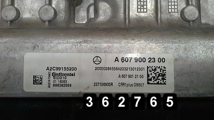 Mercedes-Benz A W176 (2012 - 2018) 6079002300 1500d a2c99155200 Блок управления двигателем (ЭБУ) — фото 2
