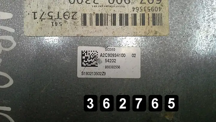Mercedes-Benz A W176 (2012 - 2018) 6079002300 1500d a2c99155200 Блок управления двигателем (ЭБУ) — фото 4