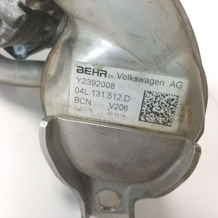 Volkswagen Golf VII (2013 - 2019)  04L131512D Охладитель EGR