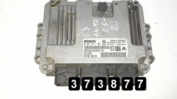 Citroen C3 (2002 - 2009) 1400hdi96585568800281011785 Блок управления двигателем (ЭБУ) — фото 1