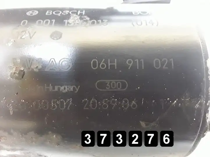 Audi A5 8T 8F (2007 - 2011) 2000tfsi132kw06h9110210001138013 Стартер — фото 7