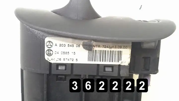 Mercedes-Benz C W203 (2000 - 2007) #eu04058515 Другие включатели / ручки/ переключатели — фото 3