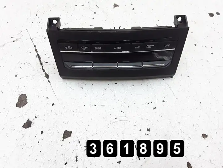 Mercedes-Benz E W212 (2009 - 2016) W212 a2129004607 A2128300285 def Блок управления климат-контролем — фото 1
