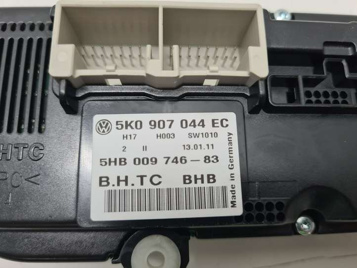 Volkswagen PASSAT B7 (2011 - 2014)  5K0907044EC Блок управления кондиционера воздуха / климата/ печки (в салоне)