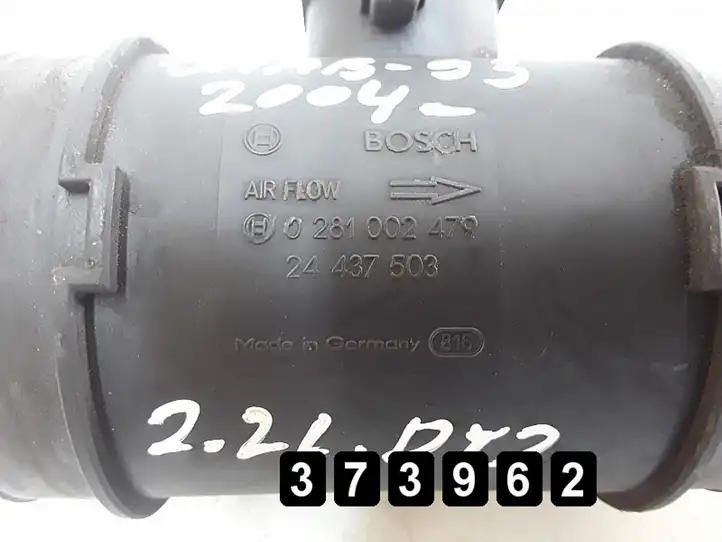 Saab 9-3 Ver1 (1998 - 2005) 2200diesel028100247924437503 Датчик массового расхода воздуха — фото 6