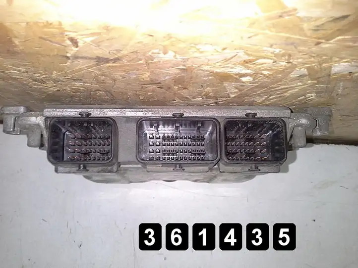 Citroen Xsara Picasso (1999 - 2012) 2000HDI 0281010595 9642014980 Блок управления двигателем (ЭБУ) — фото 2