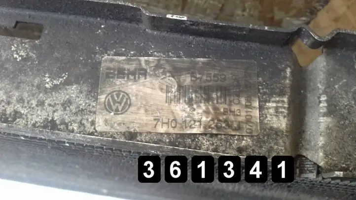 Volkswagen Transporter - Caravelle T5 (2003 - 2009) 2500tdi 7h0121253j Радиатор охлаждающей жидкости двигателя — фото 1