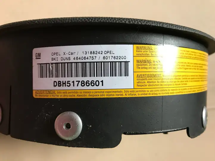 Opel Meriva A (2006 - 2010) 13188242 Подушка безопасности руля — фото 4